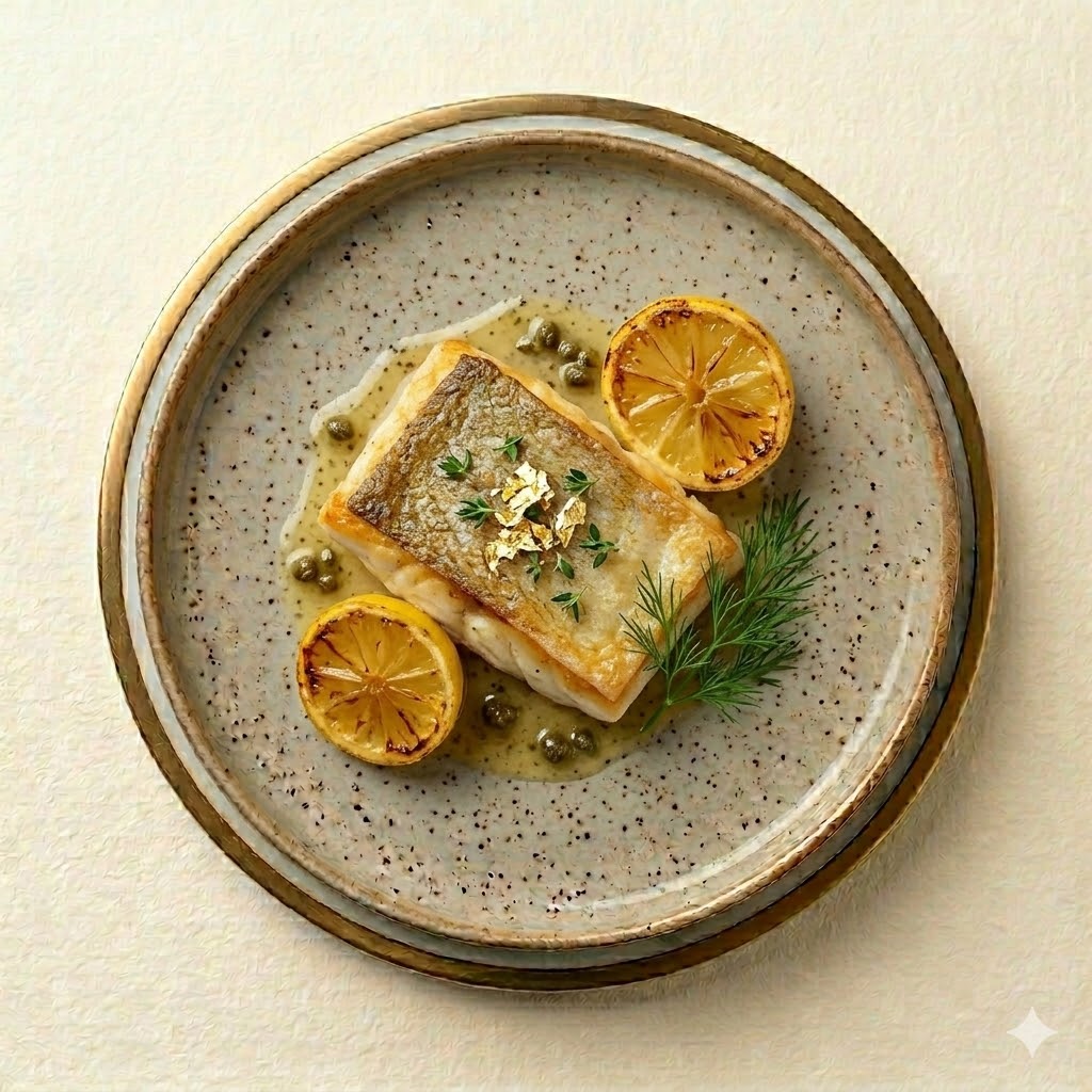 Baked Sea Bass